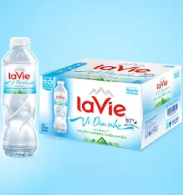 Thùng 24 chai nước suối Lavie 500ml